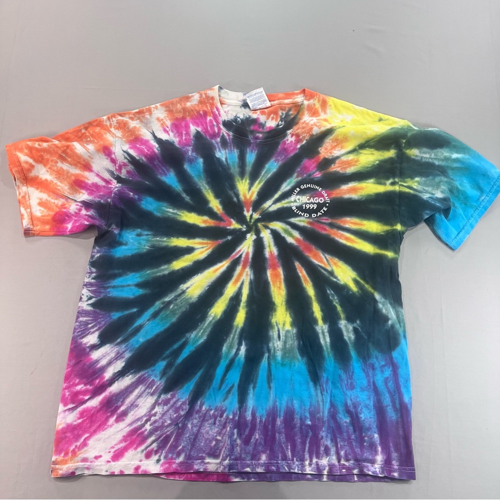 Chicago Blind date Tie-Dye Short Sleeve Tee